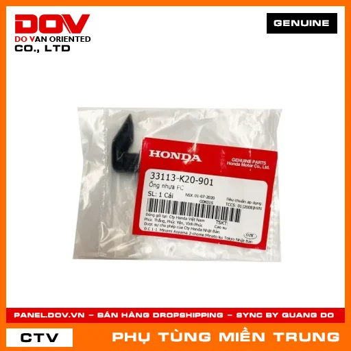 ỐNG NHỰA PC HONDA CHÍNH HÃNG (MÃ: 33113K20901) — 33113K20901