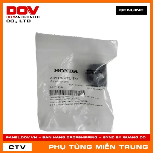 GIÁ BẮT ĐÈN PHA HONDA CHÍNH HÃNG (MÃ: 33118KTL741) — 33118KTL741