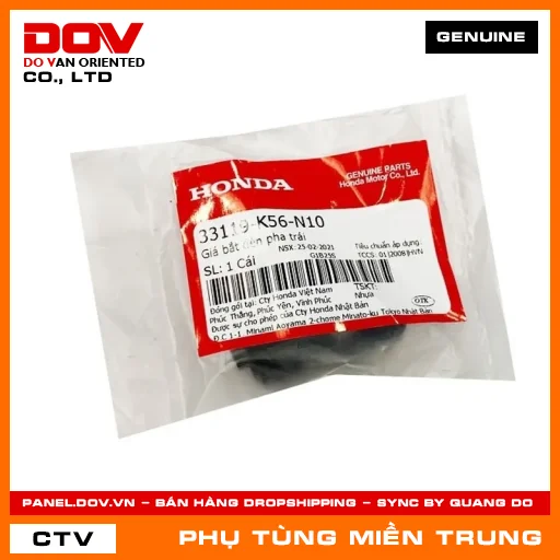 GIÁ BẮT ĐÈN PHA TRÁI HONDA CHÍNH HÃNG (MÃ: 33119K56N10) — 33119K56N10