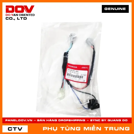CỤM DÂY ĐIỆN ĐÈN TRƯỚC HONDA CHÍNH HÃNG (MÃ: 33150KTL641) — 33150KTL641