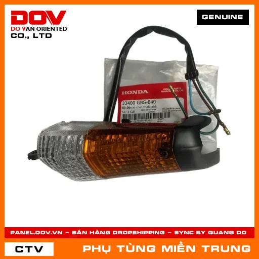 BỘ ĐÈN XI NHAN TRƯỚC PHẢI HONDA CHÍNH HÃNG (MÃ: 33400GBGB40) — 33400GBGB40