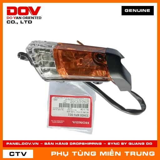 BỘ ĐÈN XI NHAN TRƯỚC PHẢI HONDA CHÍNH HÃNG (MÃ: 33400KFV951) — 33400KFV951