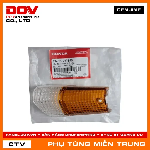 NẮP ĐÈN XI NHAN TRƯỚC PHẢI HONDA CHÍNH HÃNG (MÃ: 33402GBGB40) — 33402GBGB40