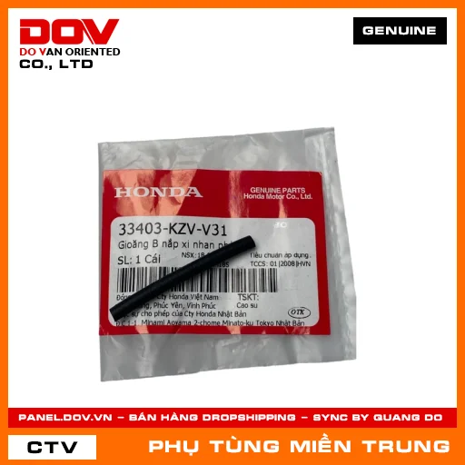 GIOĂNG B NẮP XI NHAN PHẢI HONDA CHÍNH HÃNG (MÃ: 33403KZVV31) — 33403KZVV31