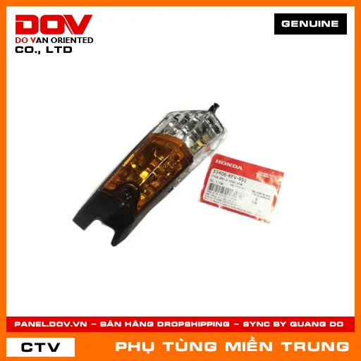 CHÓA ĐÈN XI NHAN PHẢI HONDA CHÍNH HÃNG (MÃ: 33406KFV951) — 33406KFV951