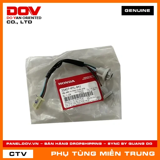 DÂY ĐIỆN XI NHAN TRƯỚC PHẢI HONDA CHÍNH HÃNG (MÃ: 33407KYL841) — 33407KYL841