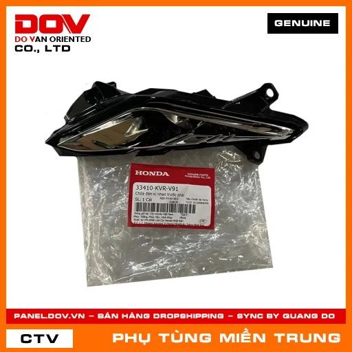 CHÓA ĐÈN XI NHAN TRƯỚC PHẢI HONDA CHÍNH HÃNG (MÃ: 33410KVRV91) — 33410KVRV91