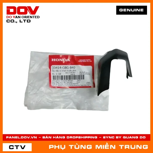 ỐP NẮP XI NHAN TRƯỚC PHẢI HONDA CHÍNH HÃNG (MÃ: 33414GBGB40) — 33414GBGB40