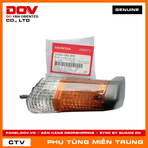 BỘ ĐÈN XI NHAN TRƯỚC TRÁI HONDA CHÍNH HÃNG (MÃ: 33450GBGB40) — 33450GBGB40