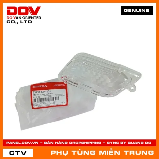 NẮP ĐÈN XI NHAN TRƯỚC TRÁI HONDA CHÍNH HÃNG (MÃ: 33451KZVV31) — 33451KZVV31