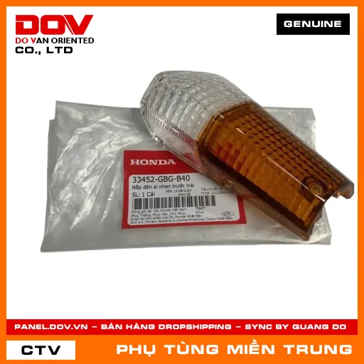 NẮP ĐÈN XI NHAN TRƯỚC TRÁI HONDA CHÍNH HÃNG (MÃ: 33452GBGB40) — 33452GBGB40