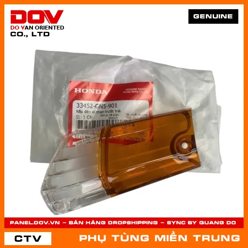 NẮP ĐÈN XI NHAN TRƯỚC TRÁI HONDA CHÍNH HÃNG (MÃ: 33452GN5901) — 33452GN5901