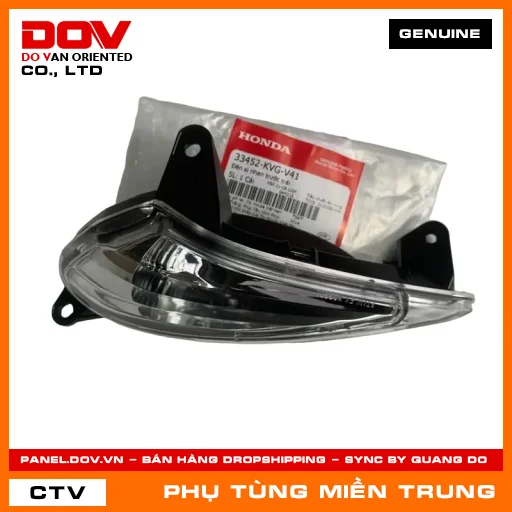 ĐÈN XI NHAN TRƯỚC TRÁI HONDA CHÍNH HÃNG (MÃ: 33452KVGV41) — 33452KVGV41