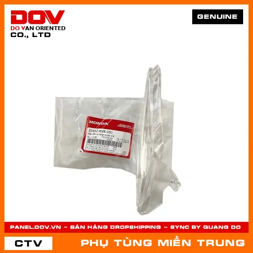 NẮP ĐÈN XI NHAN TRƯỚC TRÁI HONDA CHÍNH HÃNG (MÃ: 33452KVRV91) — 33452KVRV91