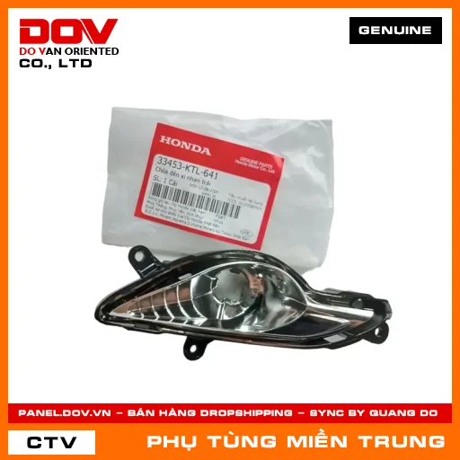 CHÓA ĐÈN XI NHAN TRÁI HONDA CHÍNH HÃNG (MÃ: 33453KTL641) — 33453KTL641