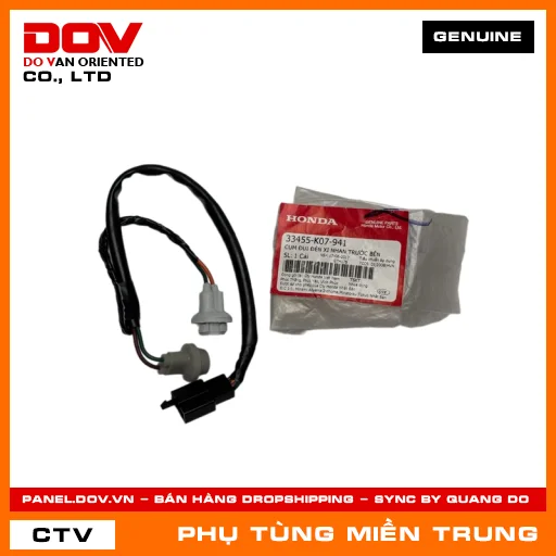 DÂY ĐIỆN ĐÈN XI NHAN TRÁI HONDA CHÍNH HÃNG (MÃ: 33455K07941) — 33455K07941
