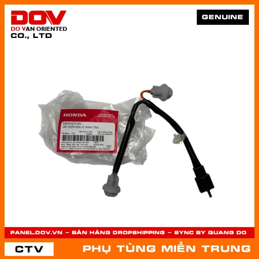DÂY ĐIỆN ĐÈN XI NHAN TRÁI HONDA CHÍNH HÃNG (MÃ: 33455K73V41) — 33455K73V41