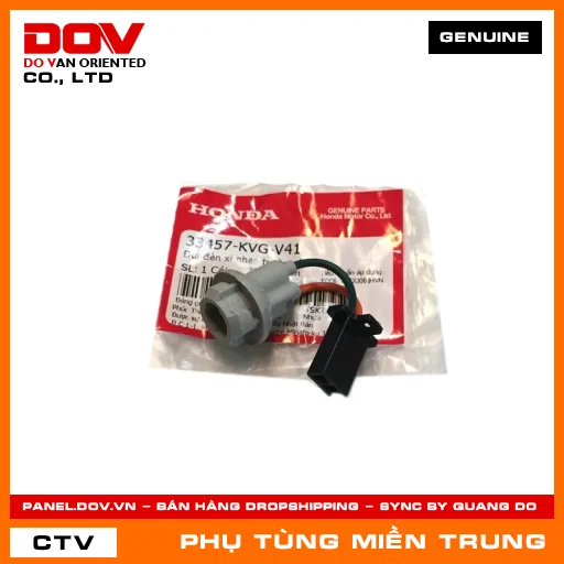 ĐUI ĐÈN XI NHAN TRƯỚC TRÁI HONDA CHÍNH HÃNG (MÃ: 33457KVGV41) — 33457KVGV41
