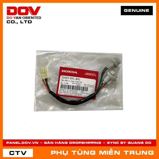 DÂY ĐIỆN XI NHAN TRƯỚC TRÁI HONDA CHÍNH HÃNG (MÃ: 33457KYL841) — 33457KYL841