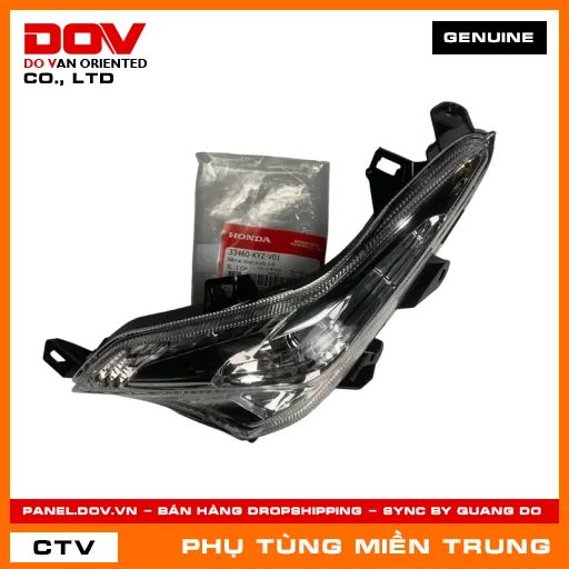ĐÈN XI NHAN TRƯỚC TRÁI HONDA CHÍNH HÃNG (MÃ: 33460KYZV01) — 33460KYZV01