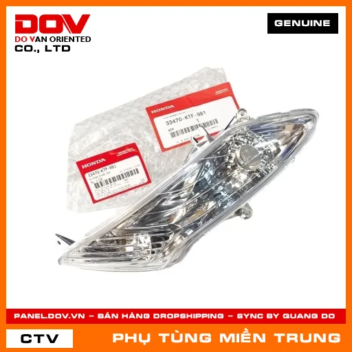 XI NHAN TRƯỚC TRÁI HONDA CHÍNH HÃNG (MÃ: 33470KTF981) — 33470KTF981