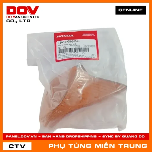 NẮP XI NHAN SAU PHẢI HONDA CHÍNH HÃNG (MÃ: 33602GBGB40) — 33602GBGB40