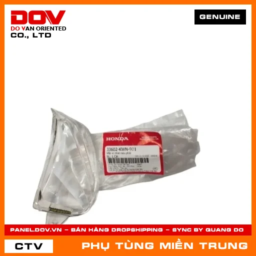 NẮP XI NHAN SAU PHẢI HONDA CHÍNH HÃNG (MÃ: 33602KWN901) — 33602KWN901