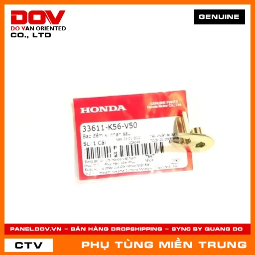 BẠC ĐỆM XI NHAN SAU HONDA CHÍNH HÃNG (MÃ: 33611K56V50) — 33611K56V50