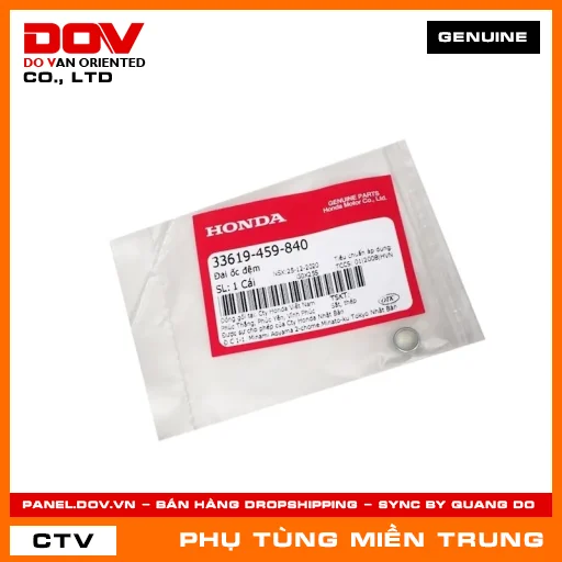 ĐAI ỐC ĐỆM HONDA CHÍNH HÃNG (MÃ: 33619459840) — 33619459840
