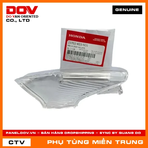 NẮP XI NHAN SAU PHẢI HONDA CHÍNH HÃNG (MÃ: 33702K03N31) — 33702K03N31