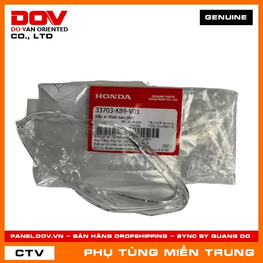 NẮP XI NHAN SAU PHẢI HONDA CHÍNH HÃNG (MÃ: 33703K89V01) — 33703K89V01