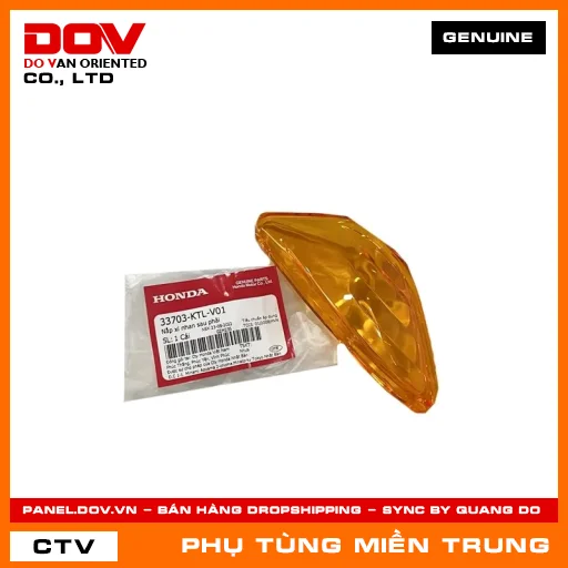 NẮP XI NHAN SAU PHẢI HONDA CHÍNH HÃNG (MÃ: 33703KTLV01) — 33703KTLV01