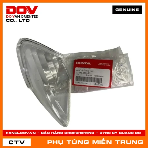 NẮP XI NHAN SAU PHẢI HONDA CHÍNH HÃNG (MÃ: 33703KTM901) — 33703KTM901