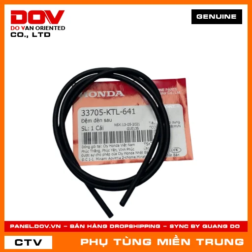 ĐỆM ĐÈN SAU HONDA CHÍNH HÃNG (MÃ: 33705KTL641) — 33705KTL641