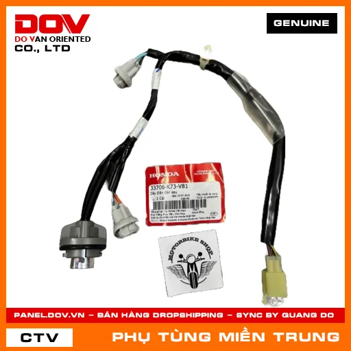 DÂY ĐIỆN ĐÈN SAU HONDA CHÍNH HÃNG (MÃ: 33706K73V81) — 33706K73V81