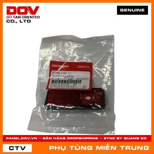 TẤM PHẢN QUANG PHẢI SAU HONDA CHÍNH HÃNG (MÃ: 33741MS6921) — 33741MS6921