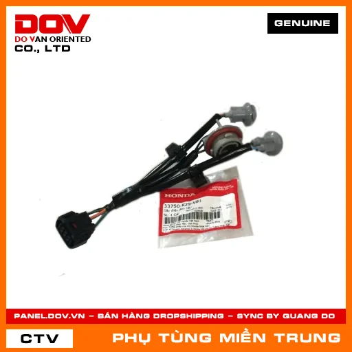 DÂY ĐIỆN ĐÈN HẬU HONDA CHÍNH HÃNG (MÃ: 33750K29V81) — 33750K29V81