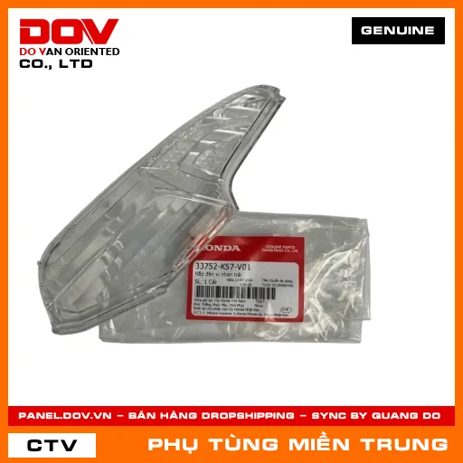 NẮP ĐÈN XI NHAN TRÁI HONDA CHÍNH HÃNG (MÃ: 33752K57V01) — 33752K57V01