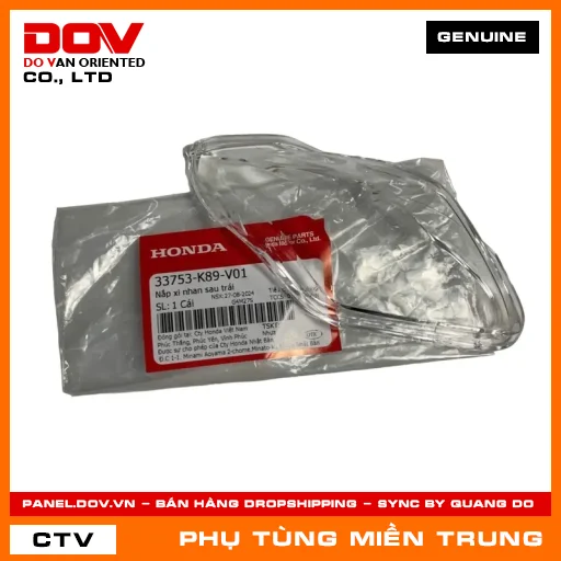 NẮP XI NHAN SAU TRÁI HONDA CHÍNH HÃNG (MÃ: 33753K89V01) — 33753K89V01