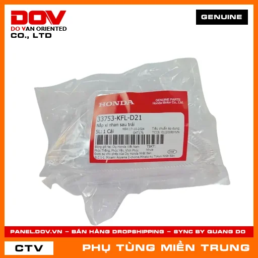 NẮP XI NHAN SAU TRÁI HONDA CHÍNH HÃNG (MÃ: 33753KFLD21) — 33753KFLD21