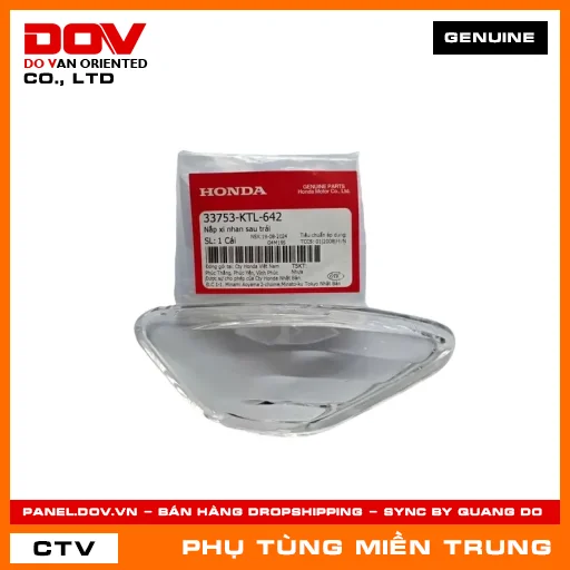 NẮP XI NHAN SAU TRÁI HONDA CHÍNH HÃNG (MÃ: 33753KTL642) — 33753KTL642