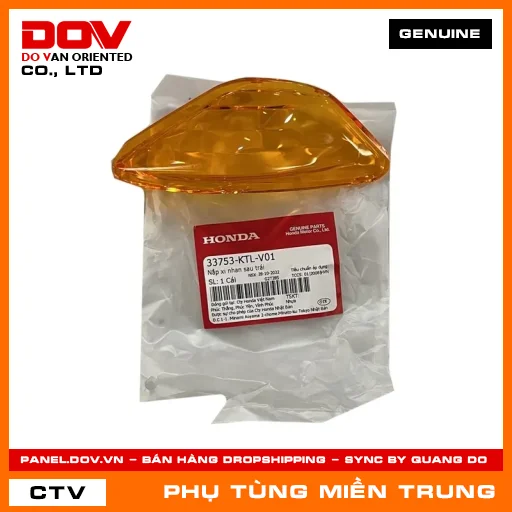 NẮP XI NHAN SAU TRÁI HONDA CHÍNH HÃNG (MÃ: 33753KTLV01) — 33753KTLV01