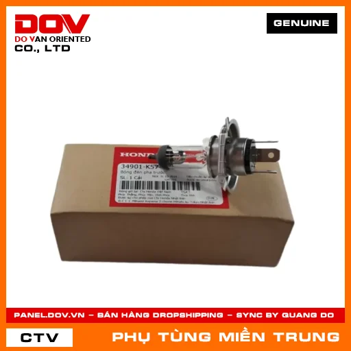 BÓNG ĐÈN PHA TRƯỚC HONDA CHÍNH HÃNG (MÃ: 34901K57V01) — 34901K57V01