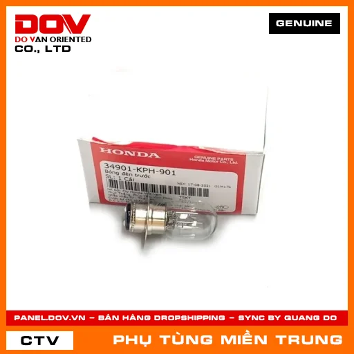 BÓNG ĐÈN TRƯỚC HONDA CHÍNH HÃNG (MÃ: 34901KPH901) — 34901KPH901