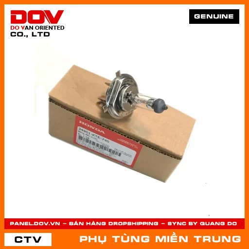 BÓNG ĐÈN TRƯỚC HONDA CHÍNH HÃNG (MÃ: 34901KTE740) — 34901KTE740