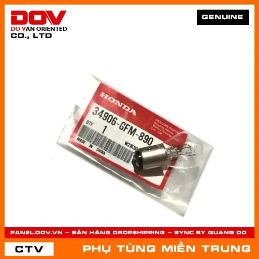 BÓNG ĐÈN HẬU 12V 21/5W HONDA CHÍNH HÃNG (MÃ: 34906GFM890) — 34906GFM890