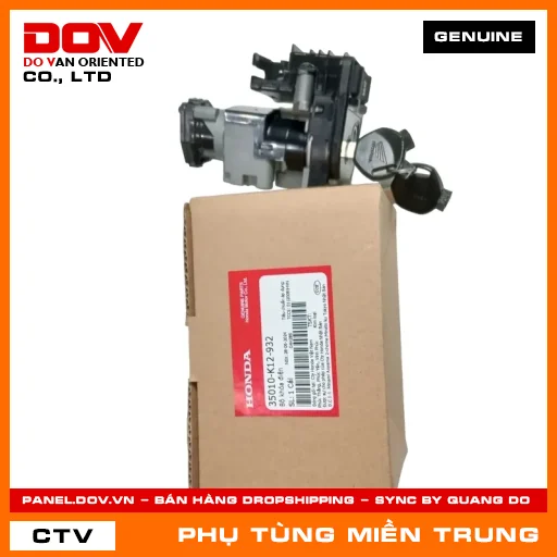 BỘ KHÓA ĐIỆN HONDA CHÍNH HÃNG (MÃ: 35010K12932) — 35010K12932