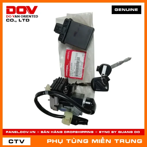 BỘ KHÓA ĐIỆN HONDA CHÍNH HÃNG (MÃ: 35010K27V50) — 35010K27V50