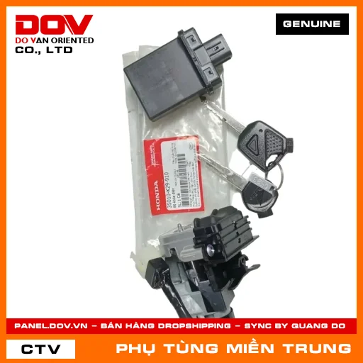 BỘ KHÓA ĐIỆN HONDA CHÍNH HÃNG (MÃ: 35010K29910) — 35010K29910