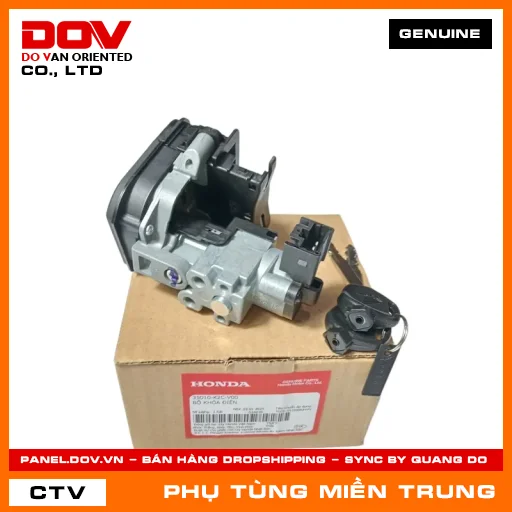 BỘ KHÓA ĐIỆN HONDA CHÍNH HÃNG (MÃ: 35010K2CV00) — 35010K2CV00